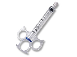 E-z push 10 cc control syringe